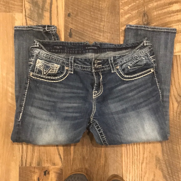 Vigoss Jean Capri Pants - Picture 3 of 5